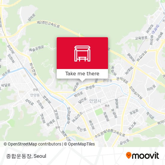 종합운동장 map