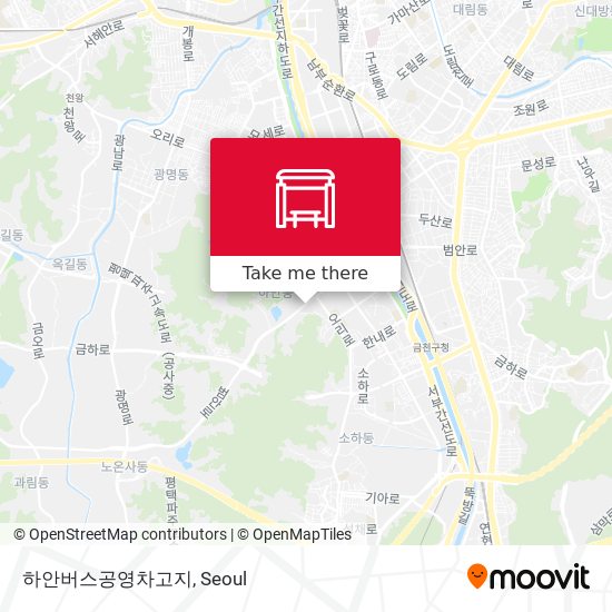 하안버스공영차고지 map