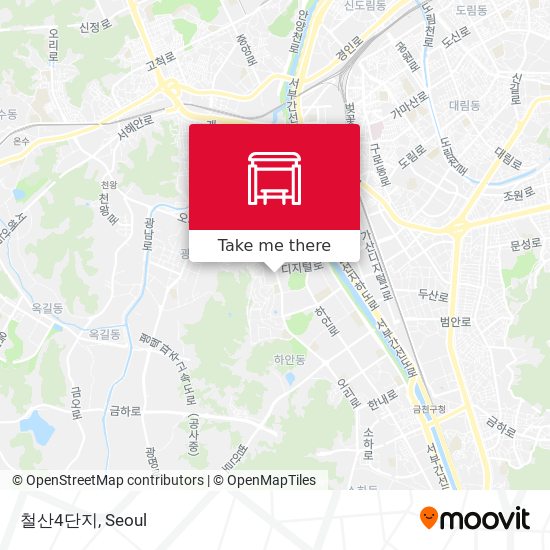 철산4단지 map