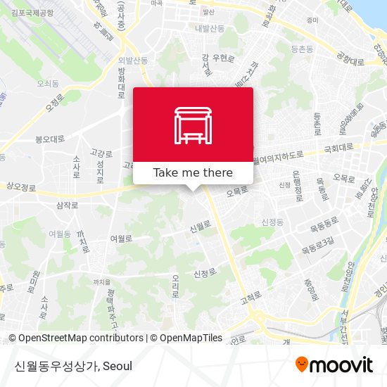 신월동우성상가 map