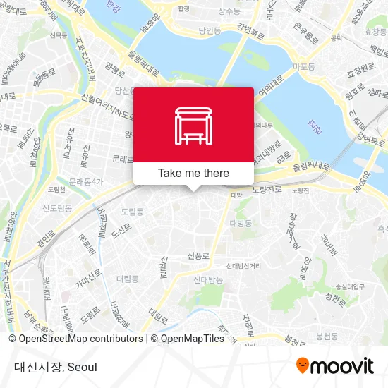 대신시장 map