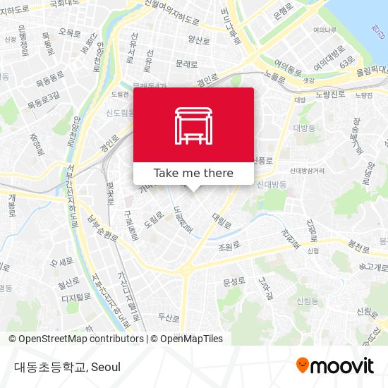 대동초등학교 map