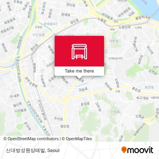 신대방성원상떼빌 map