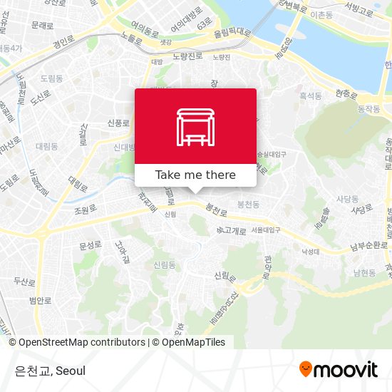 은천교 map