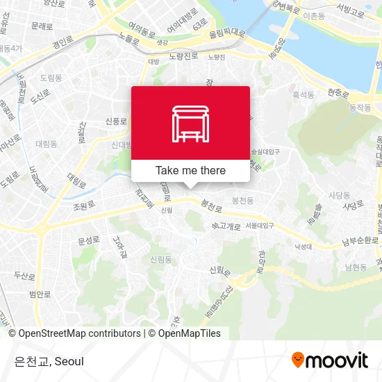은천교 map