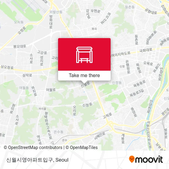 신월시영아파트입구 map