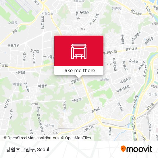 강월초교입구 map