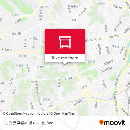 신정동푸른마을아파트 map