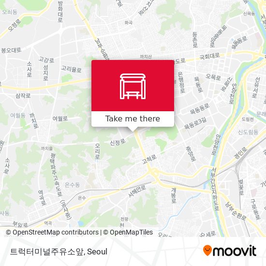 트럭터미널주유소앞 map