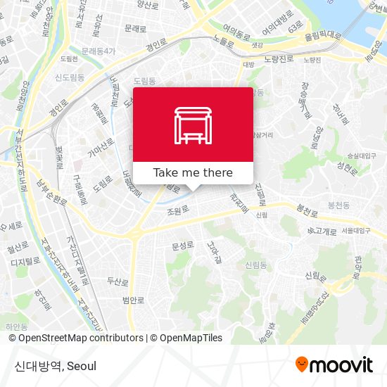 신대방역 map