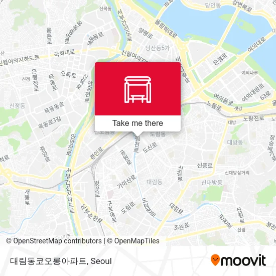대림동코오롱아파트 map