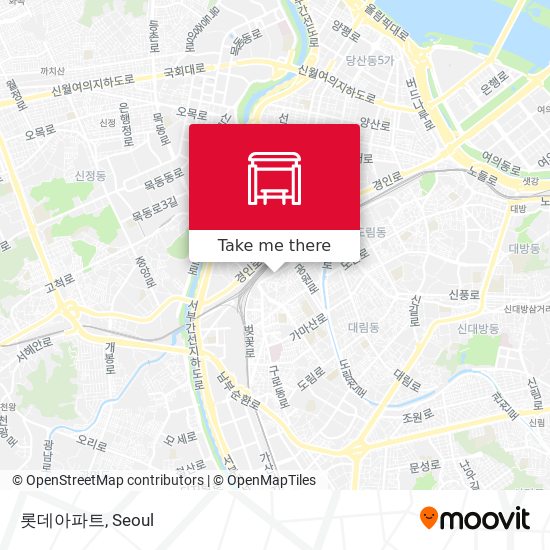 롯데아파트 map