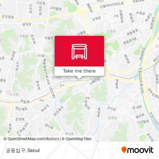 궁동입구 map