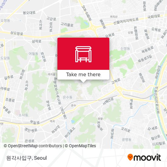 원각사입구 map