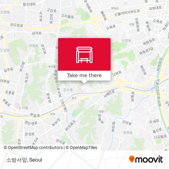 소방서앞 map
