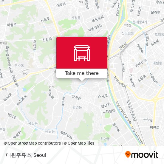 대원주유소 map