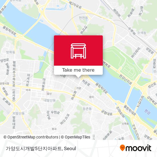 가양도시개발5단지아파트 map