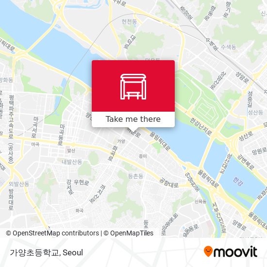 가양초등학교 map