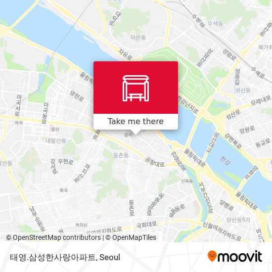 태영.삼성한사랑아파트 map