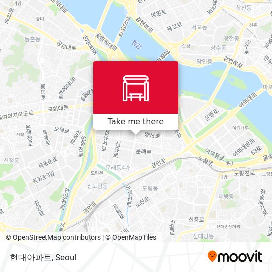 현대아파트 map