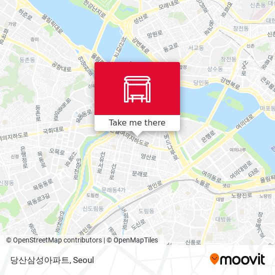 당산삼성아파트 map