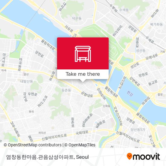 염창동한마음.관음삼성아파트 map