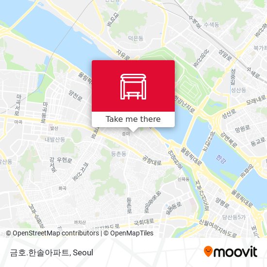 금호.한솔아파트 map