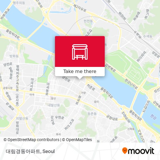 대림경동아파트 map