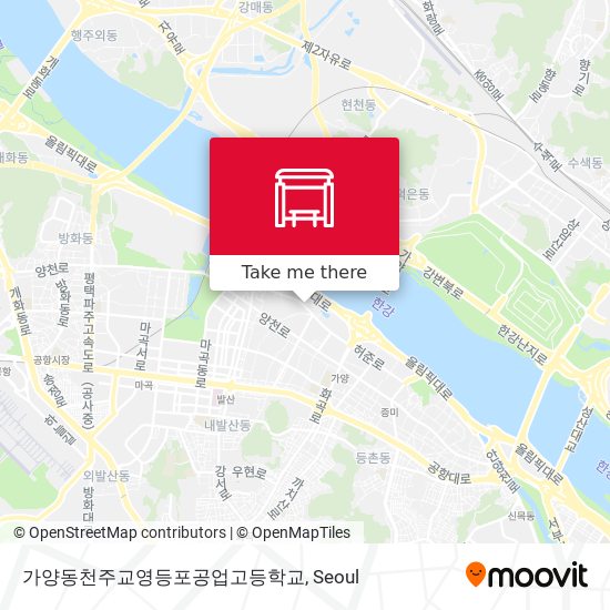 가양동천주교영등포공업고등학교 map
