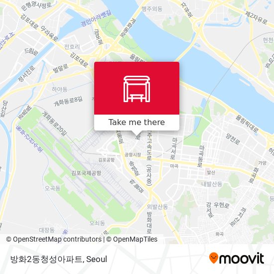 방화2동청성아파트 map