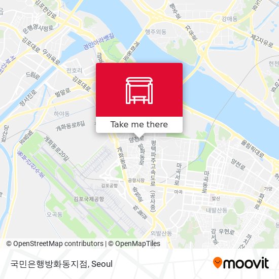국민은행방화동지점 map