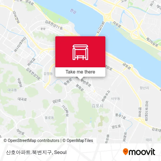 산호아파트.북변지구 map