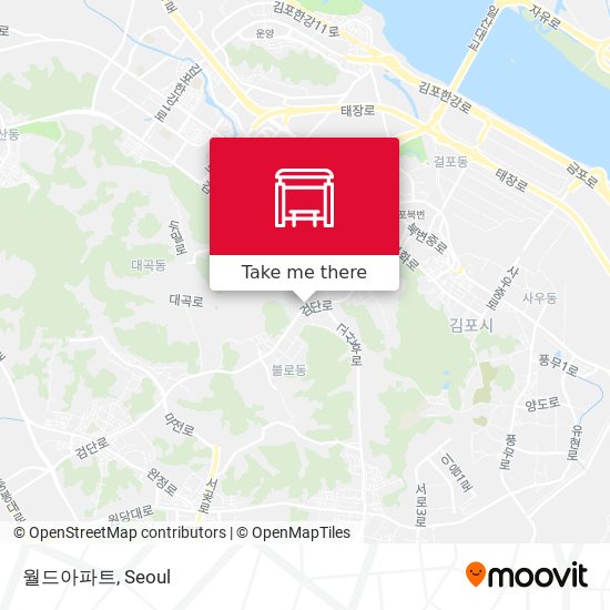 월드아파트 map