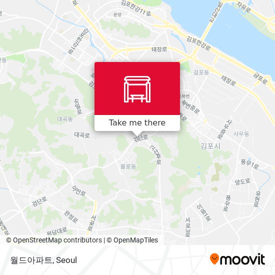 월드아파트 map