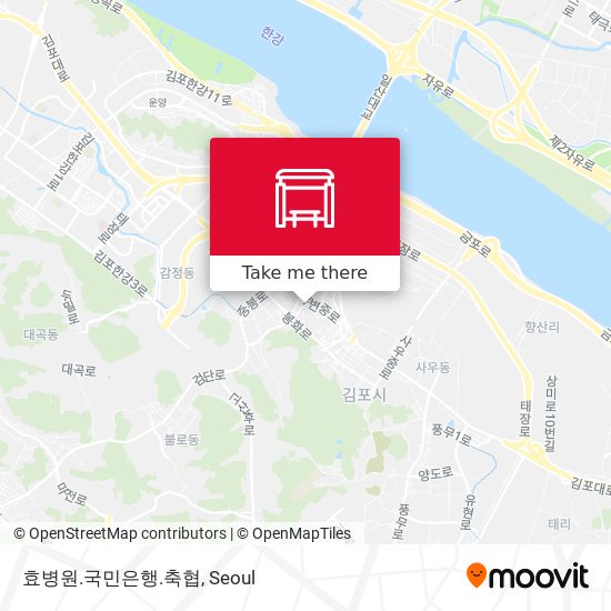 효병원.국민은행.축협 map