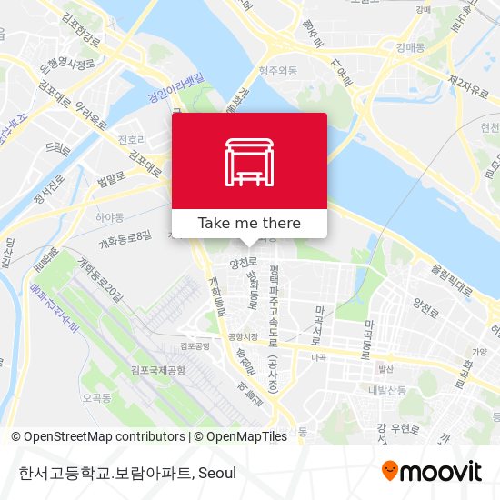 한서고등학교.보람아파트 map