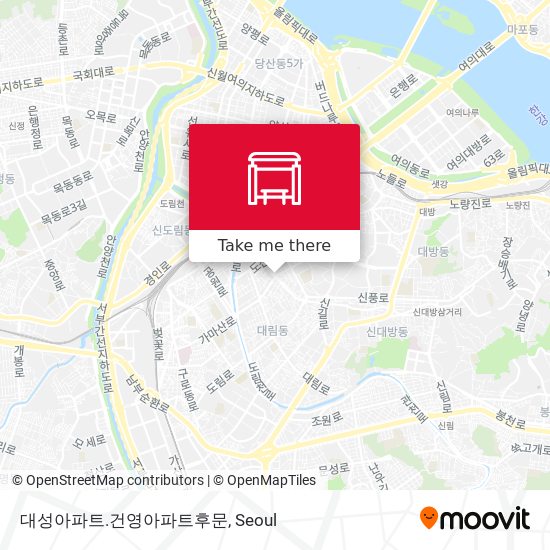 대성아파트.건영아파트후문 map