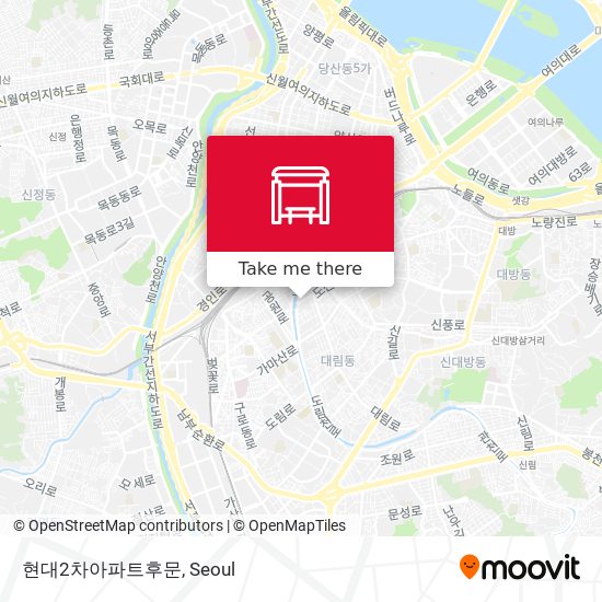 현대2차아파트후문 map