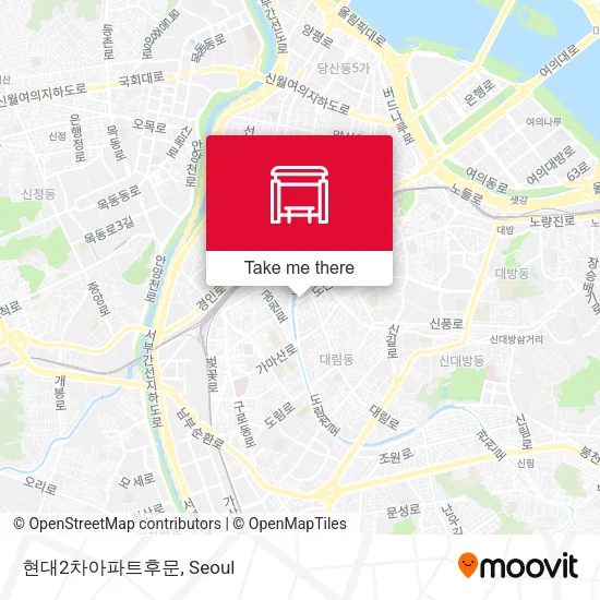 현대2차아파트후문 map