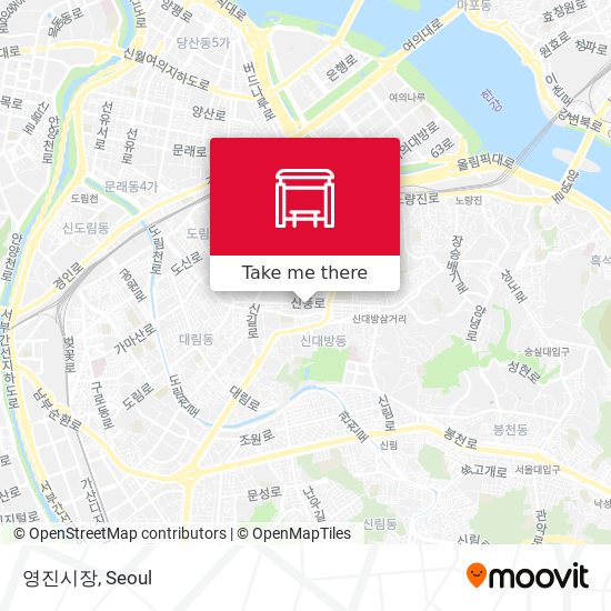 영진시장 map
