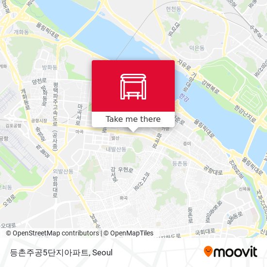 등촌주공5단지아파트 map