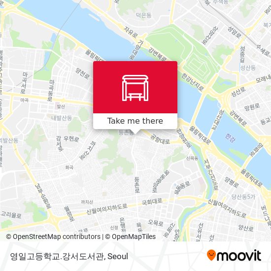 영일고등학교.강서도서관 map