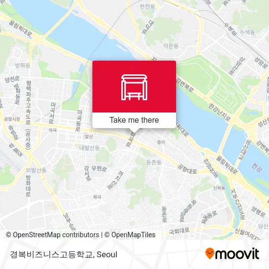 경복비즈니스고등학교 map
