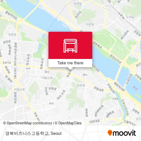 경복비즈니스고등학교 map