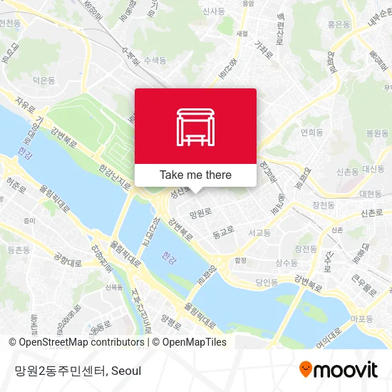 망원2동주민센터 map
