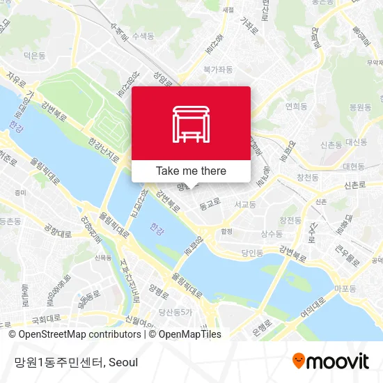 망원1동주민센터 map