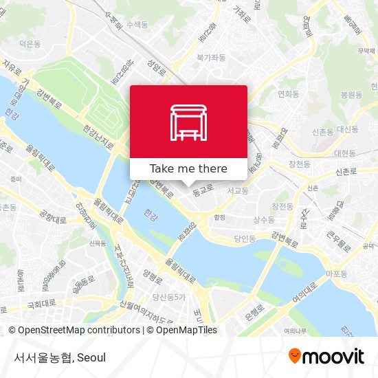 서서울농협 map