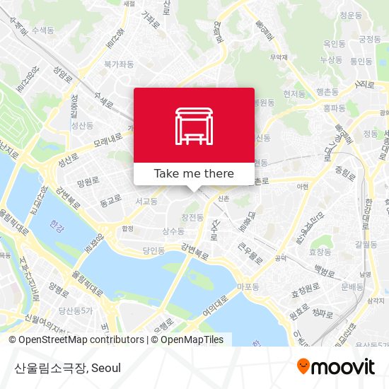 산울림소극장 map