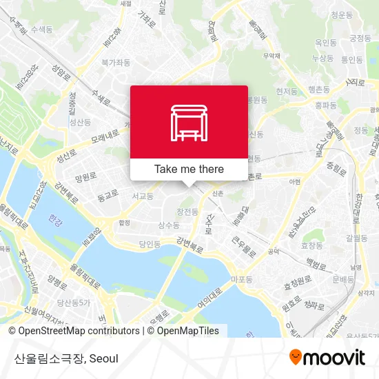 산울림소극장 map