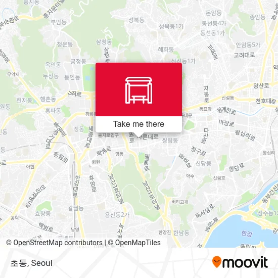 초동 map